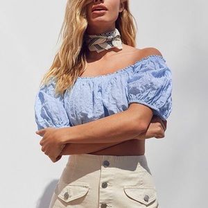 SOLD Urban Outfitters Off Shoulder Crop Top